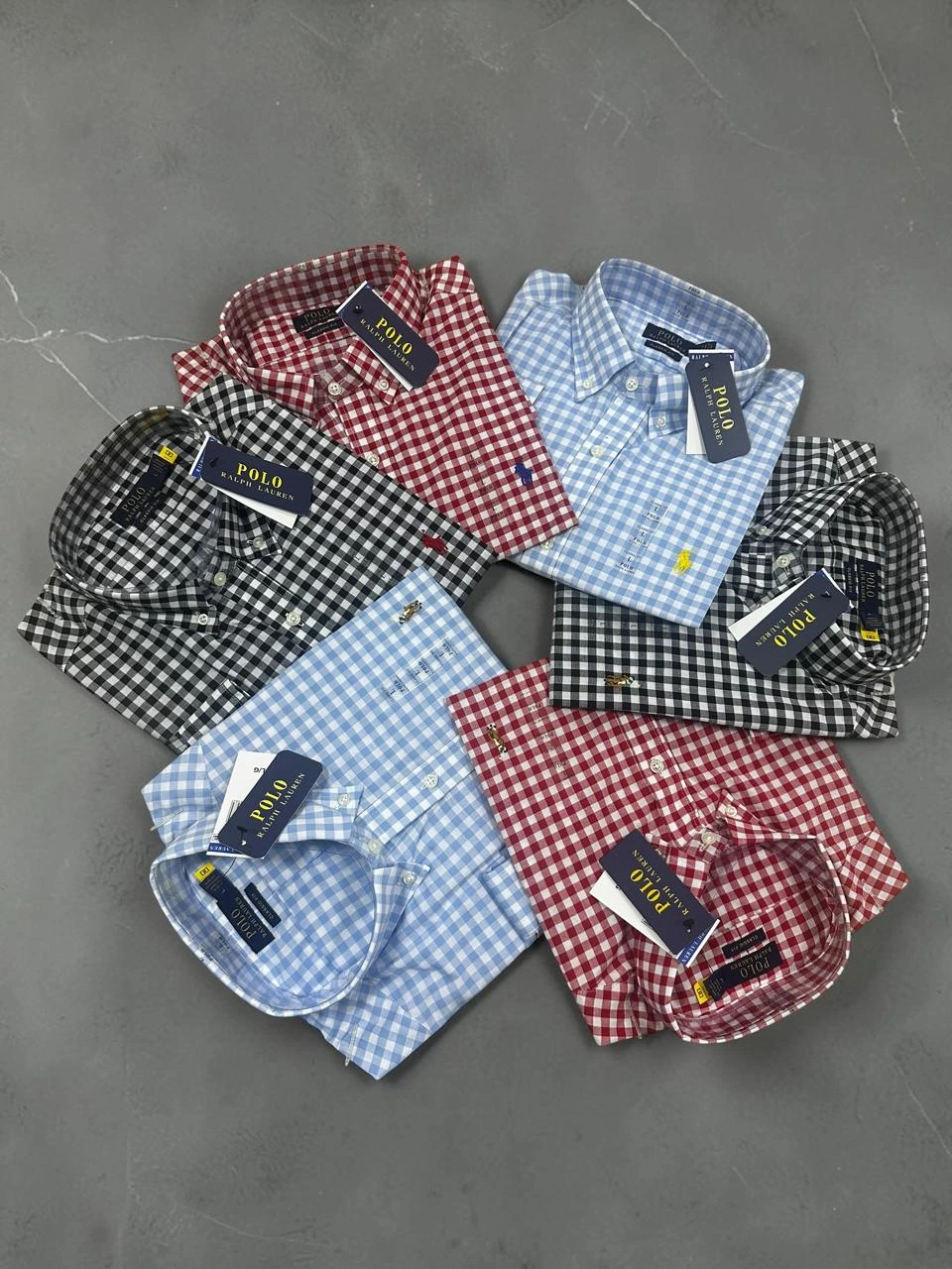 Camisas Polo a cuadros