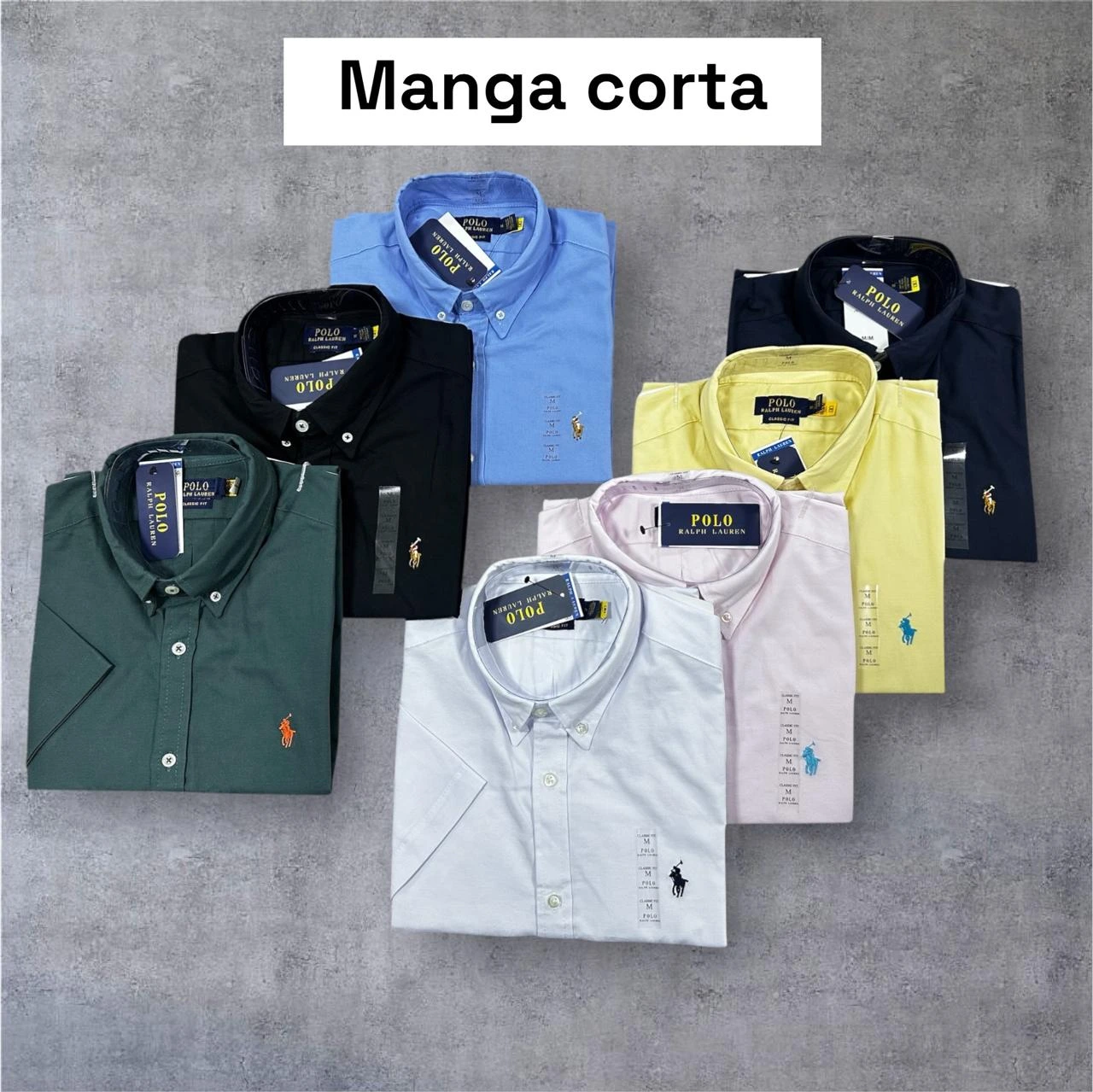 Camisas manga corta